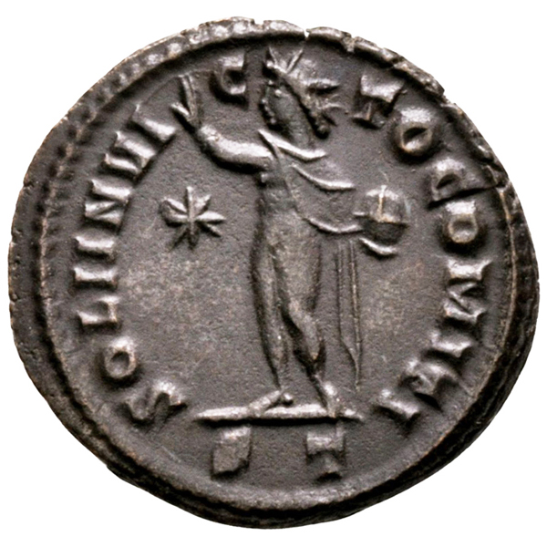 CONSTANTINE THE GREAT (313-314 AD) AE Follis. Ticinum #LU 5461 | Carpe ...